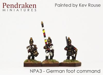 German foot command