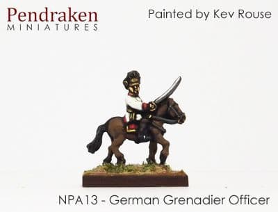 German Grenadier mounted officer (5)