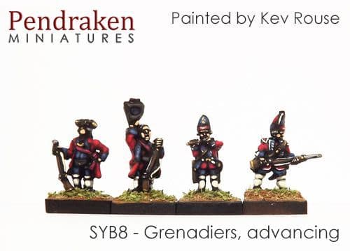 Grenadier, advancing