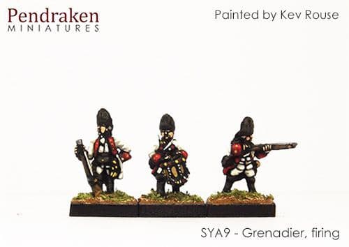 Grenadier, firing