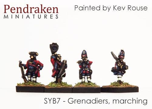 Grenadier, marching