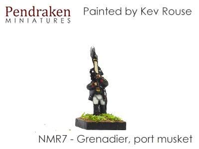 Grenadier, port musket