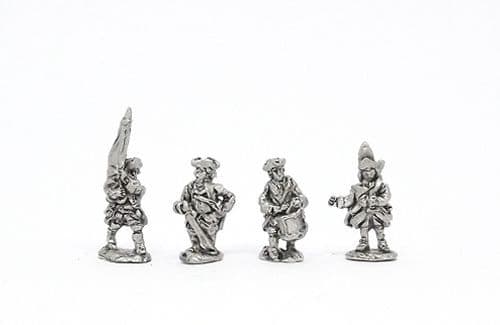 Grenadiers in tall mitre