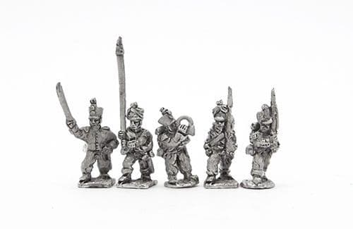 Grenadiers/Voltigeurs in overall trousers