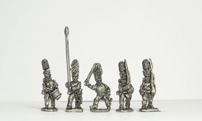 Guard infantry, march attack
