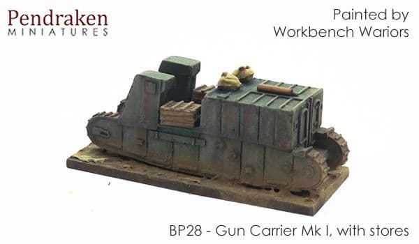 Gun Carrier Mk I, with stores