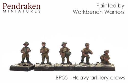 Heavy artillery crews (10)