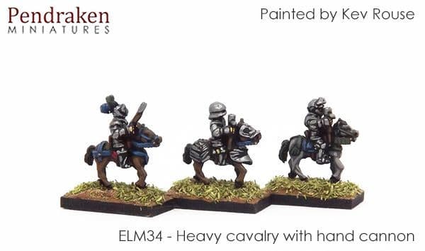 Heavy cavalry with hand cannon