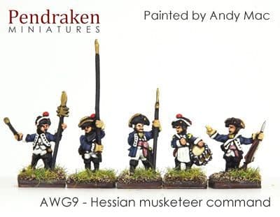 Hessian musketeer command