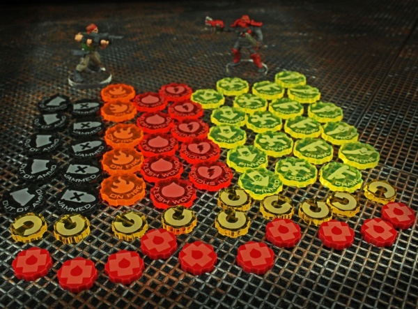 Hive City Combat Token Set, Multi-Colored (65)