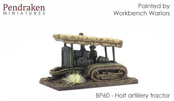 Holt artillery tractor