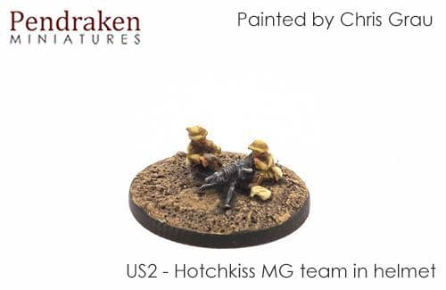 Hotchkiss MG team, in helmet (3)