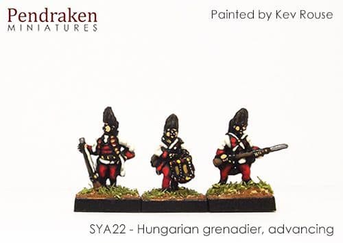 Hungarian grenadier, advancing