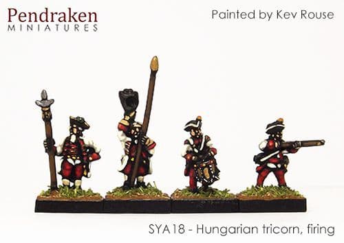 Hungarian tricorn, firing