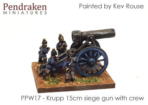 Krupp 15cm siege gun (2)