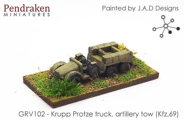 Krupp Protze truck, artillery tow (Kfz.69)