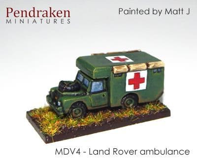 Land Rover ambulance