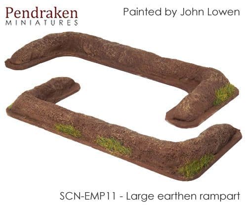 Large earthen rampart