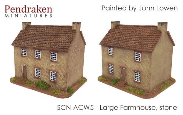 Large farmhouse, stone