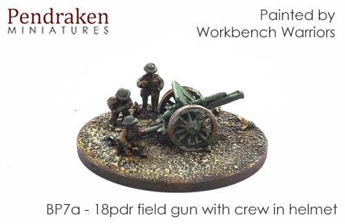 18pdr field gun with crew in helmet (3)