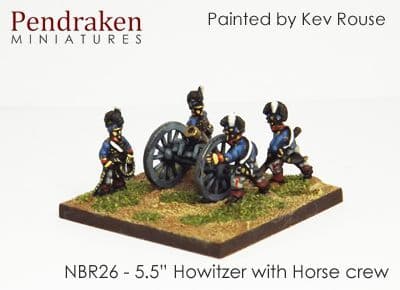 5.5'' Howitzer with horse crew (3)