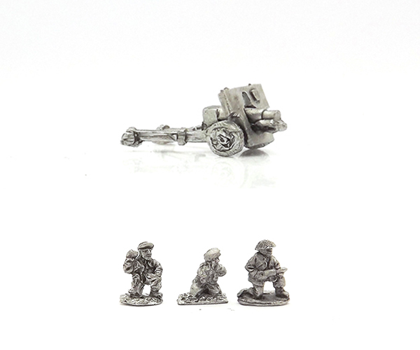 Pendraken 10mm WWII British 3.7-inch QF mountain howitzer with NW ...