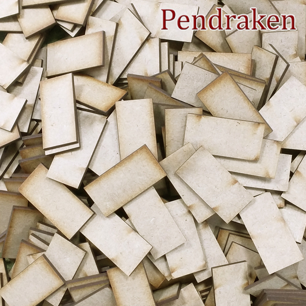 100x50mm, 5 bases per pack