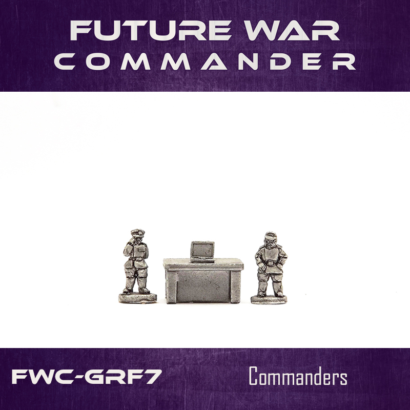 Commanders (2 + table and computer)
