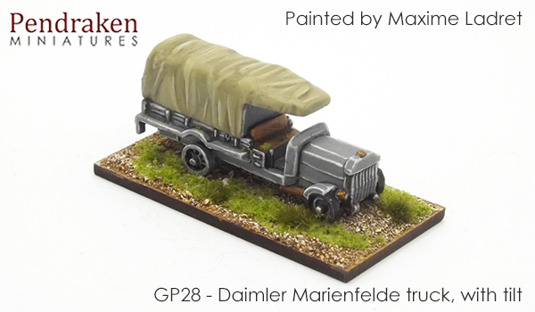 Daimler Marienfelde truck, with tilt