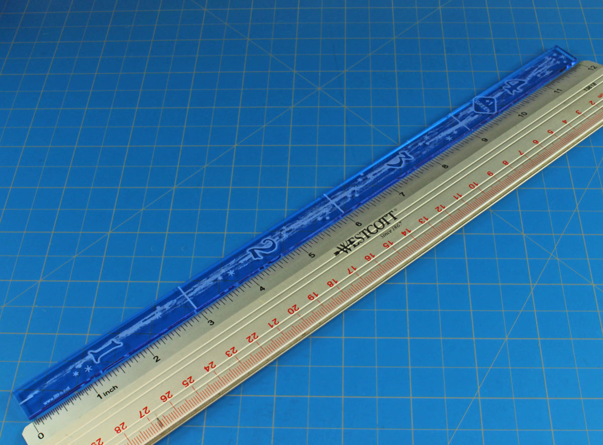Attack With Ruler Dragon Wing Cold Attack Range Ruler Fluorescent Blue