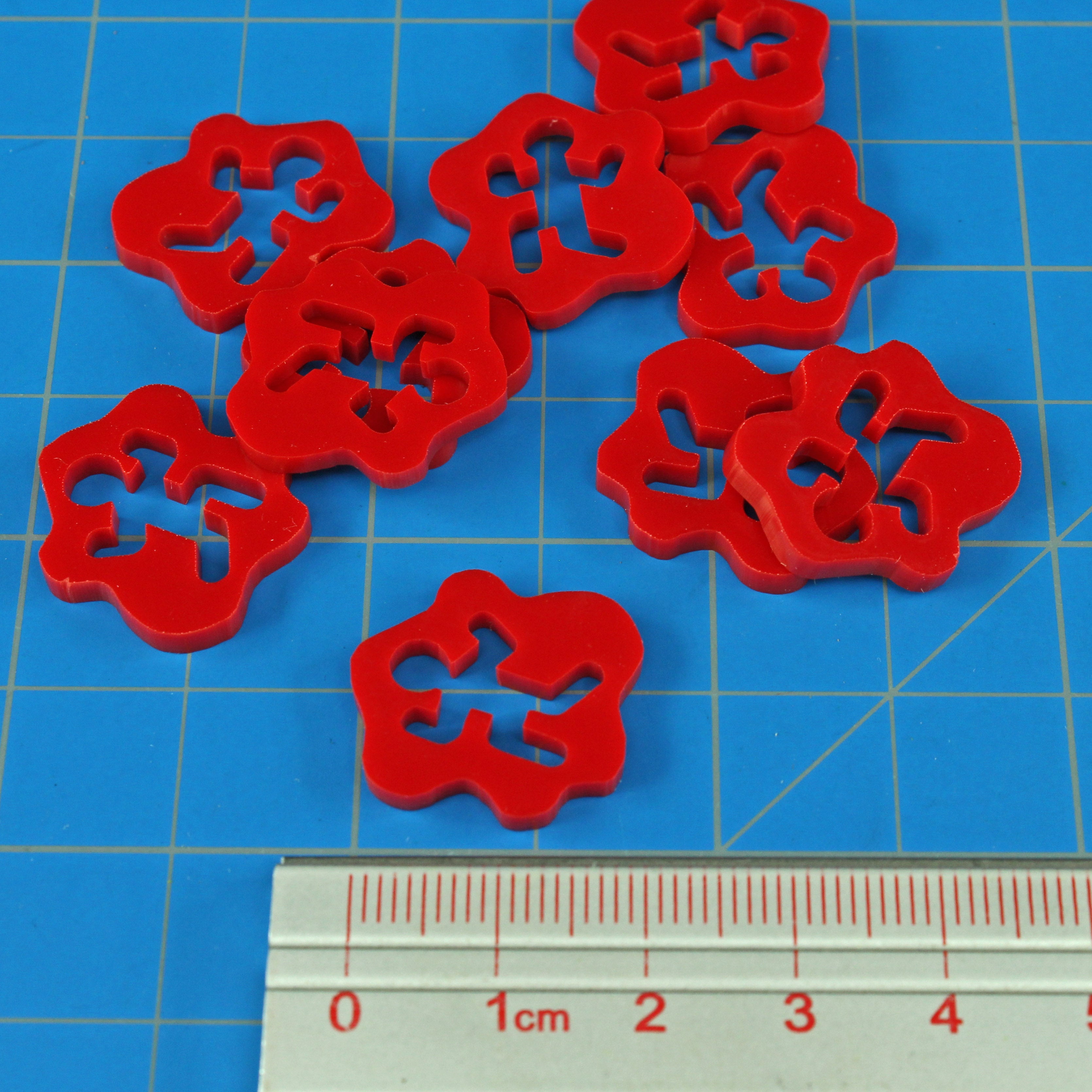 Obviously Dead Tokens Red 10