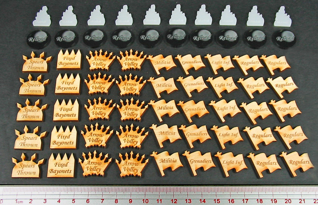 Age of Musket Token Set 65