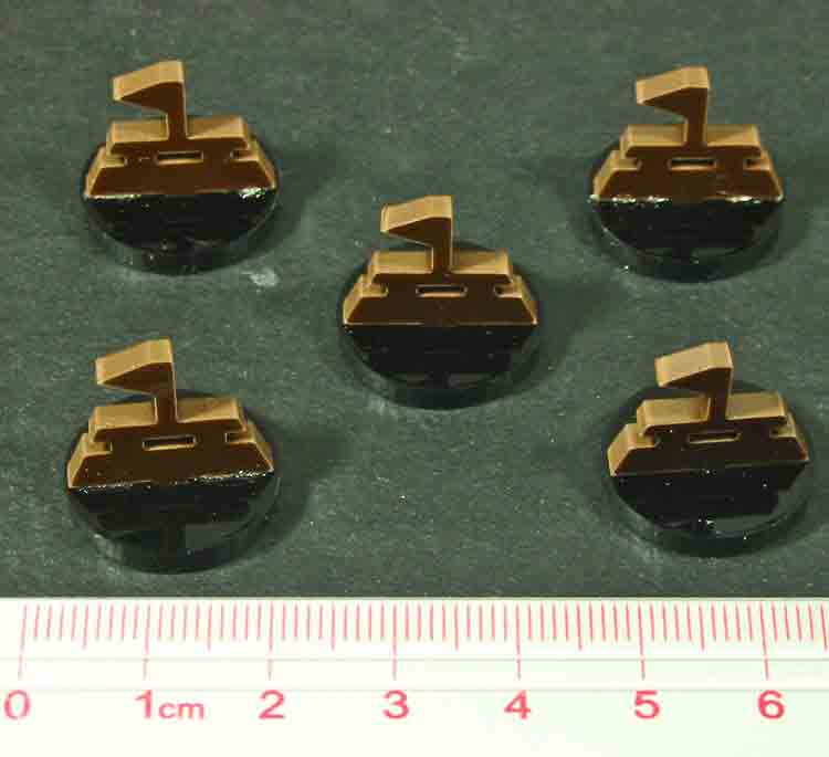 Colony Markers, Brown (5)