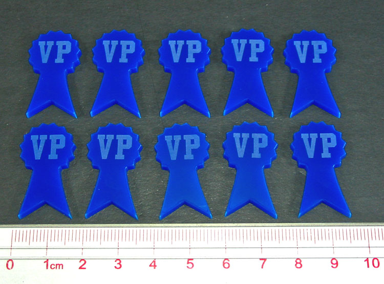 Victory Point Tokens Blue 10