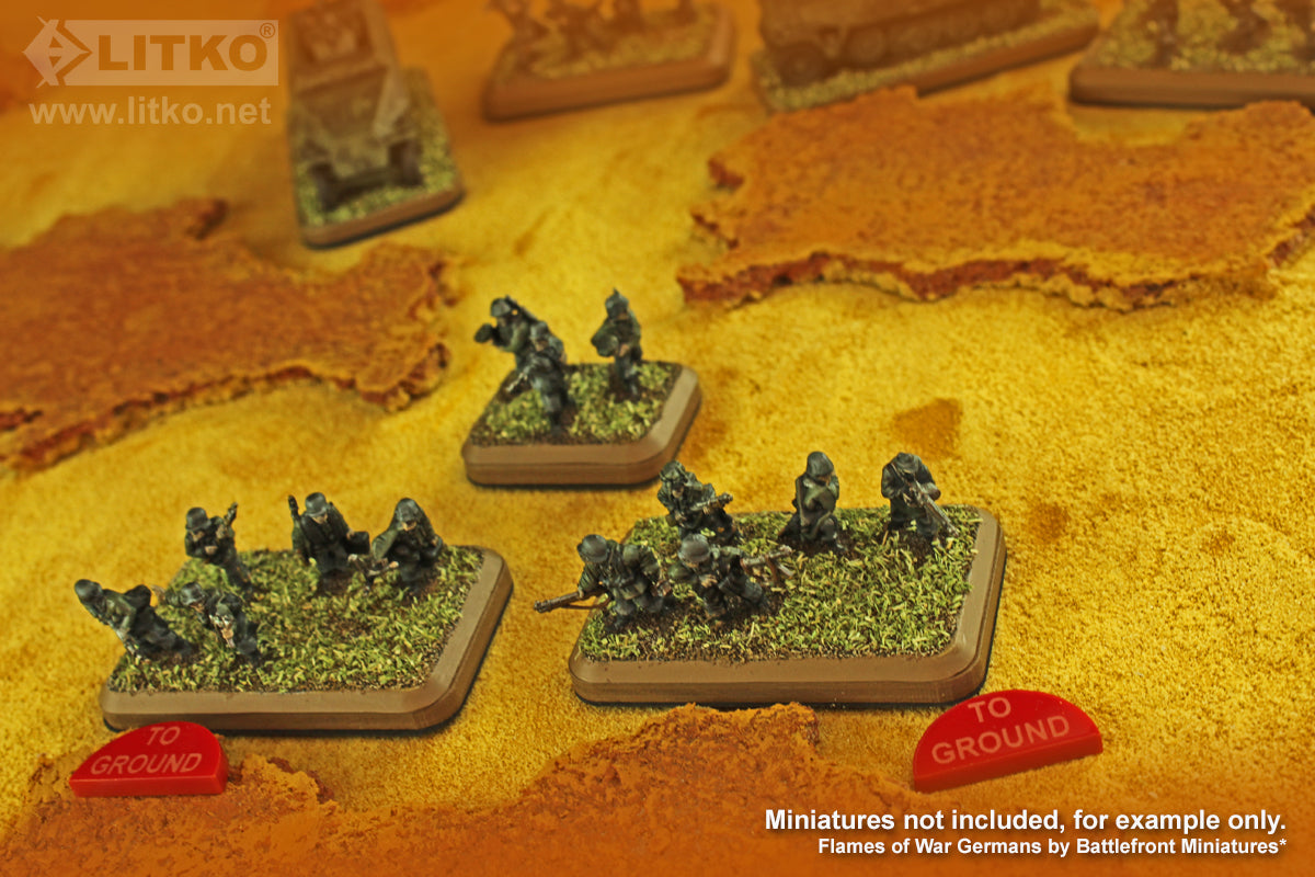 To Ground Tokens Red 10