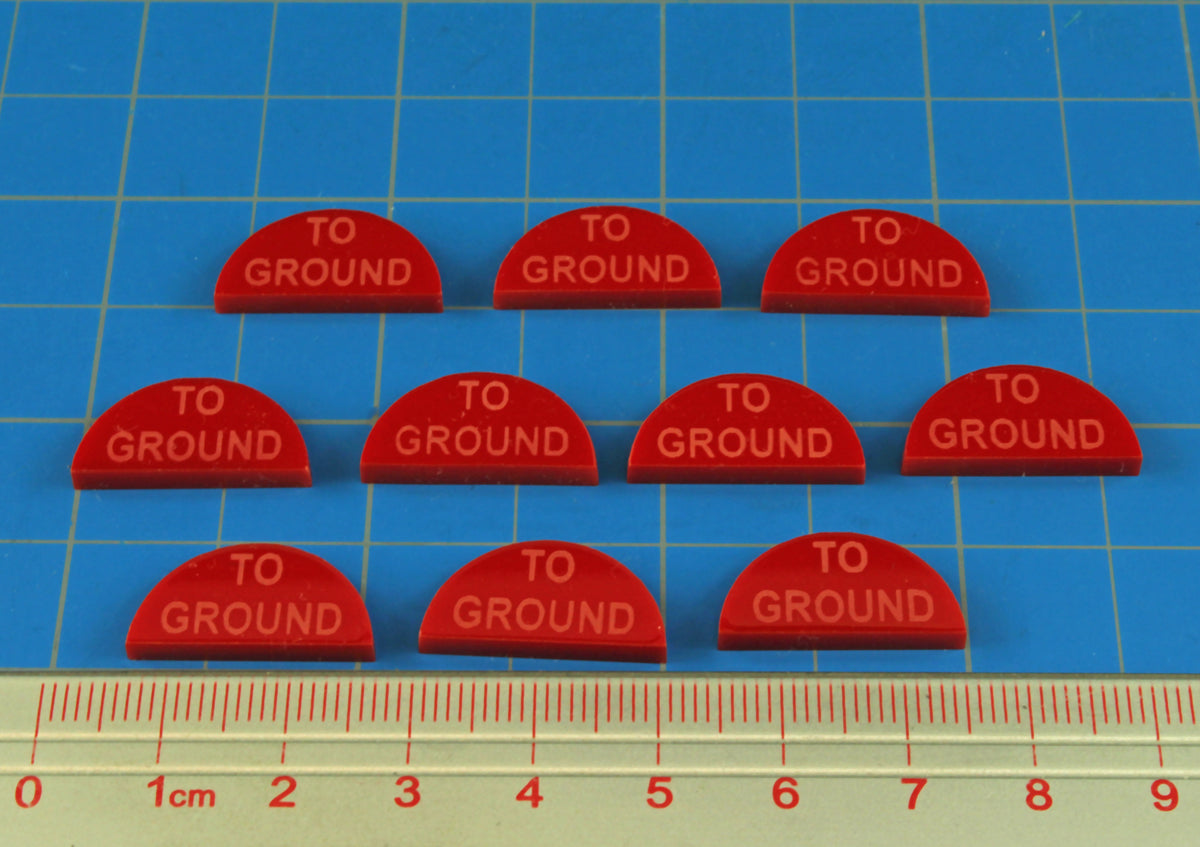 To Ground Tokens Red 10