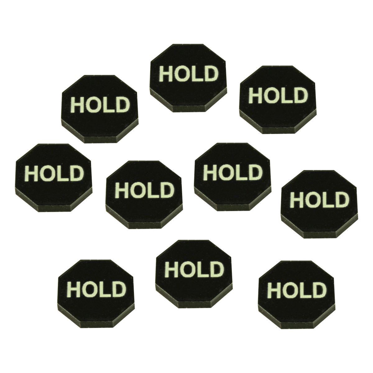 Hold Tokens Black 10