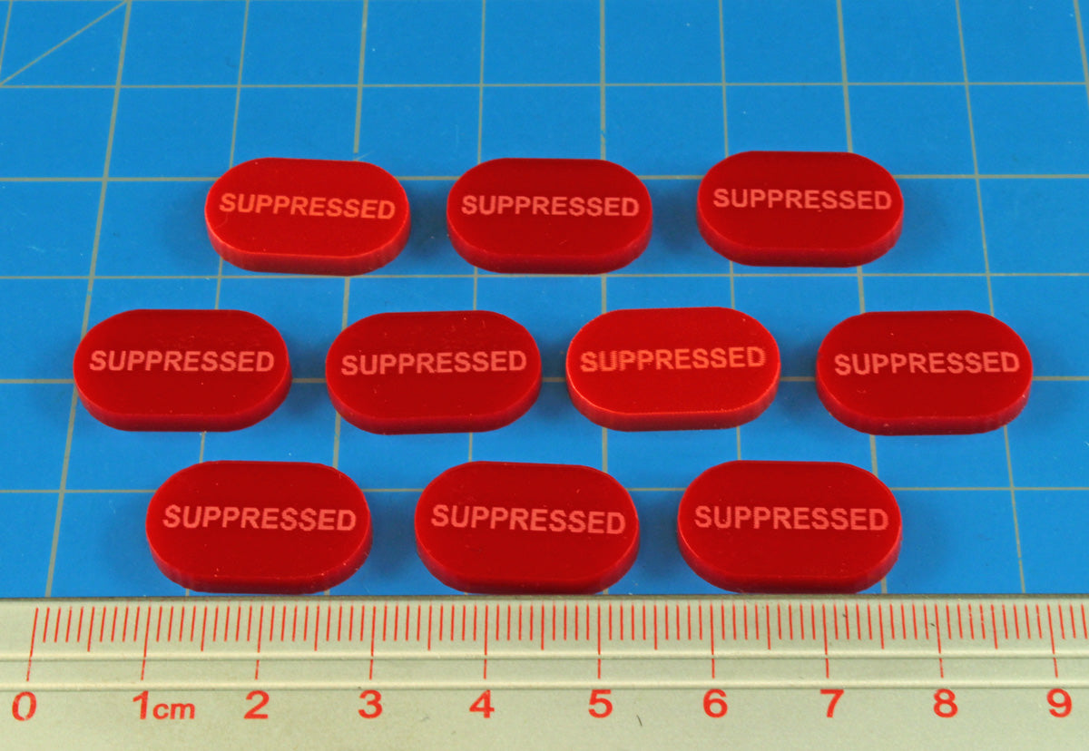 Suppressed Tokens Red 10