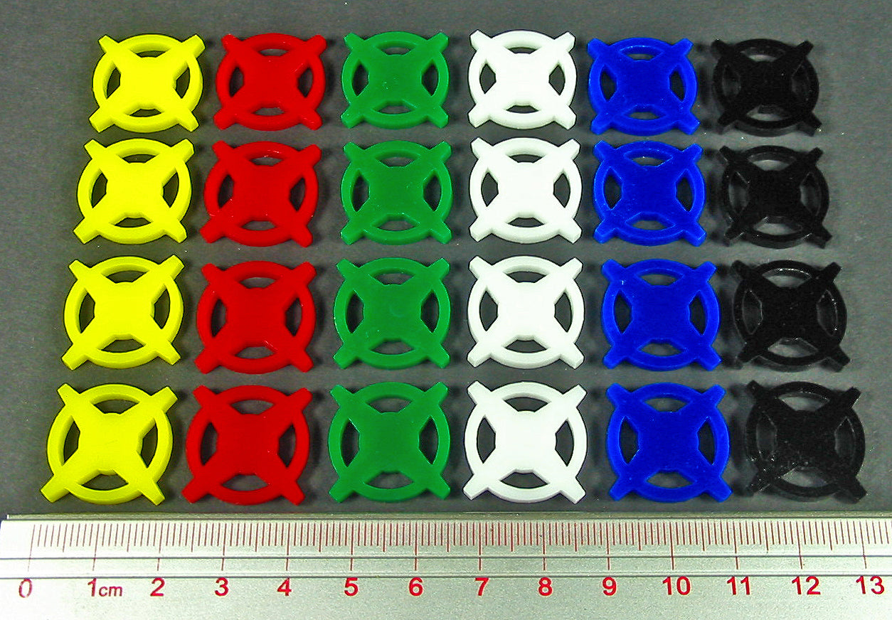 Star Token Colorful Star Base Token Set Multi-Colored 24