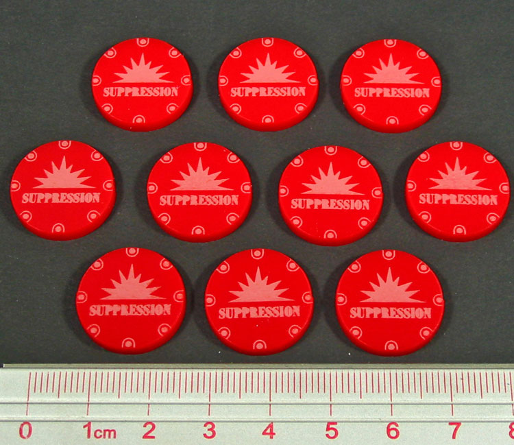 Suppression Token Red 10