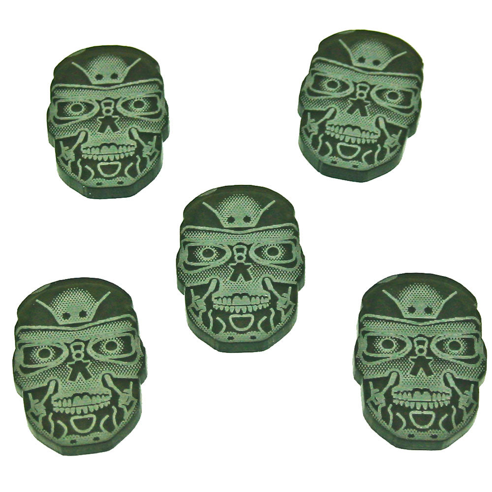 Robot Skull Tokens Translucent Grey 5