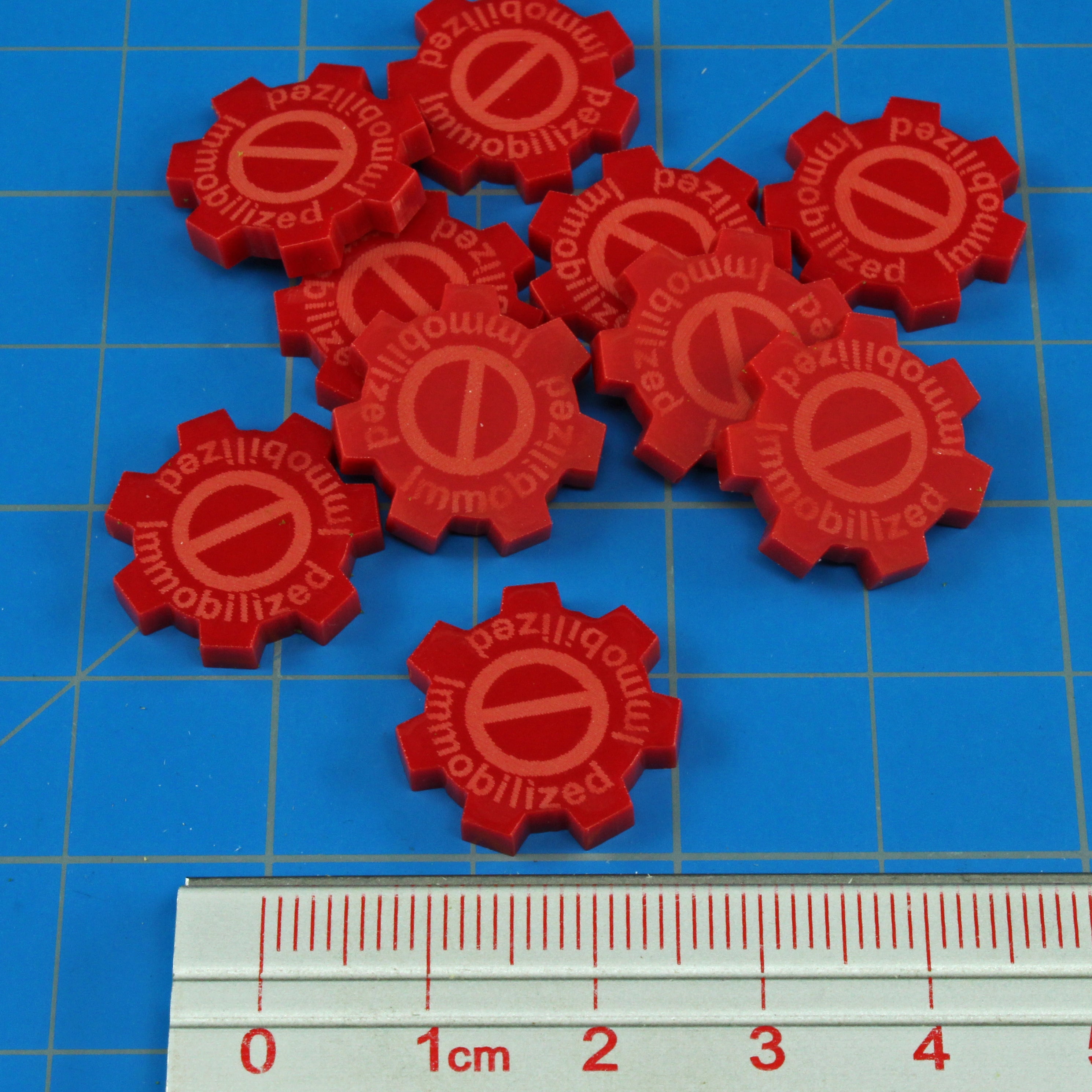 Hardsuit Tokens Immobilized Gear Tokens Red 10