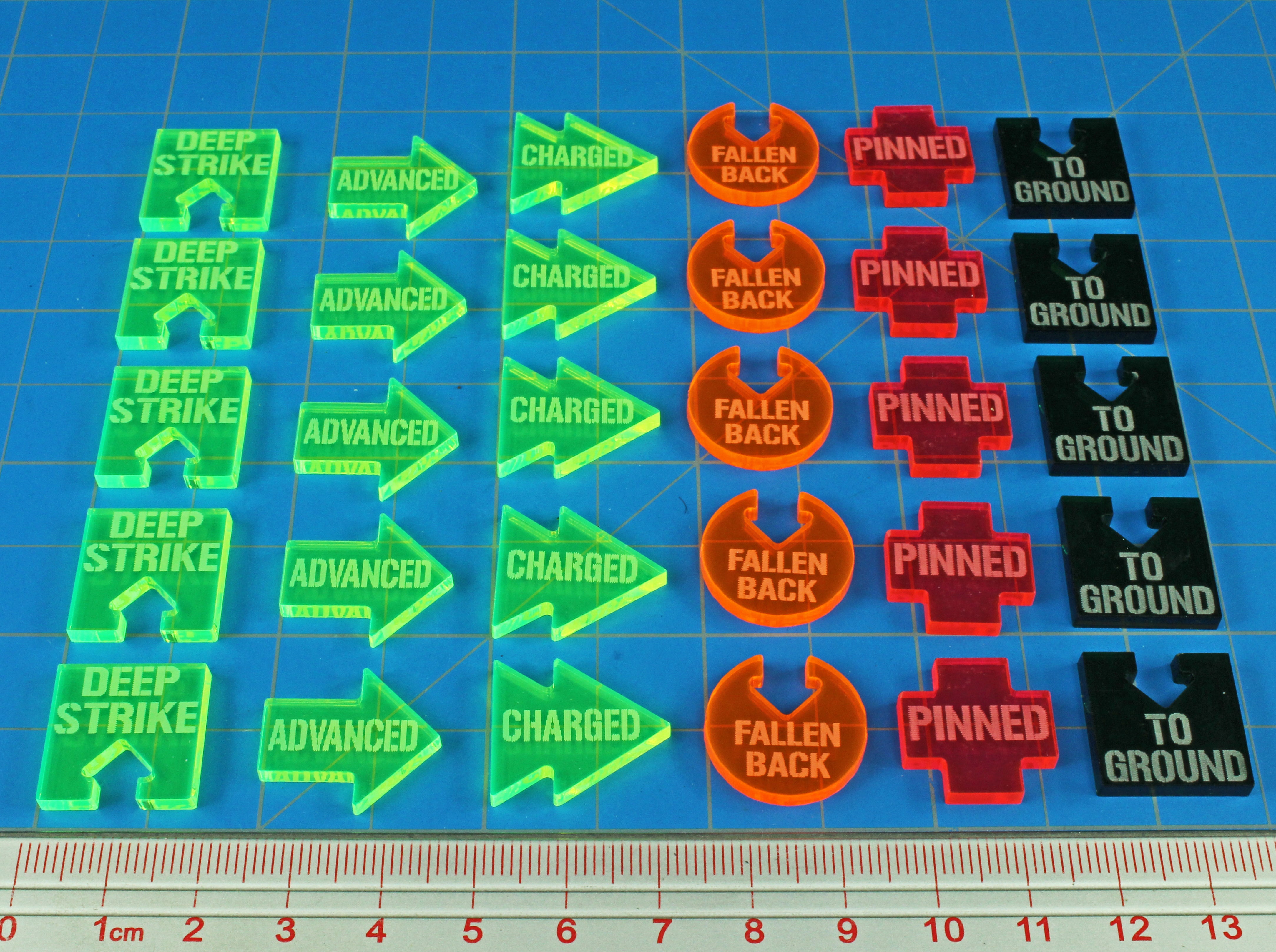 WHv8 Command Token Set Multi-Color 30