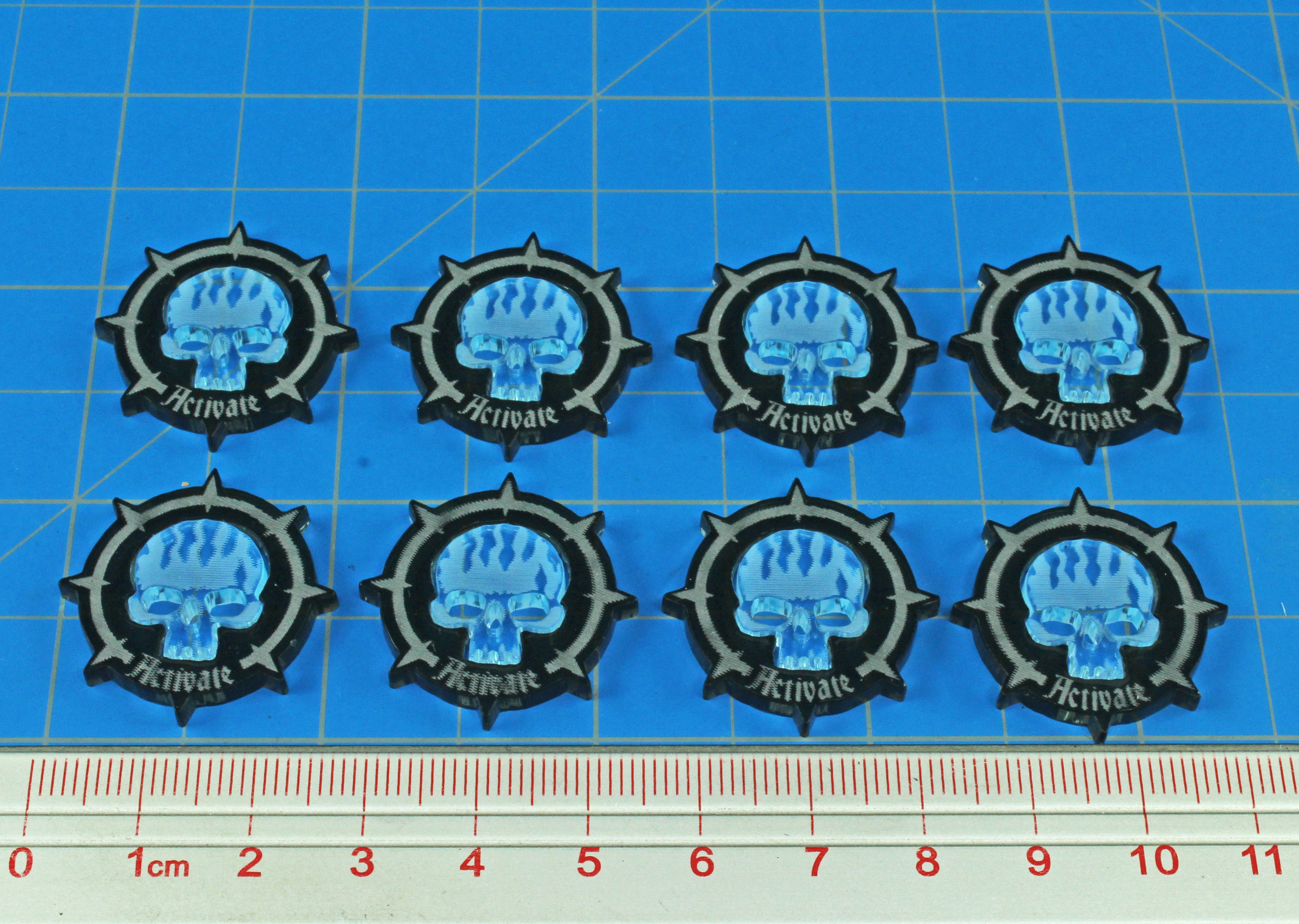 WHU Spire Activation Token Set Multi-Color 8