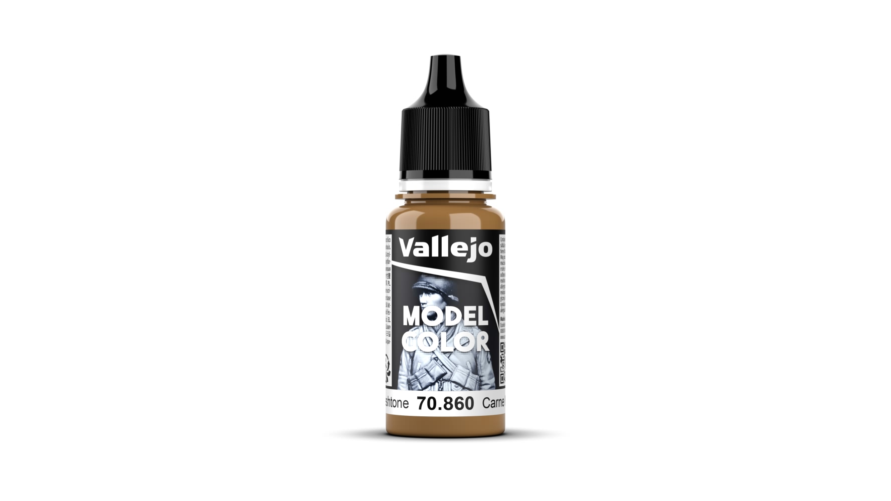 Peinture Acrylique Vallejo Game Color - Dark Fleshtone 18 Ml - Pour Figurines Et Modélisme