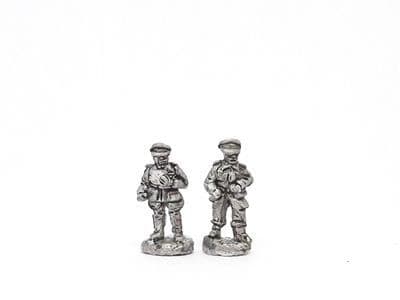 thumbnail image 2 of WWII BEF 1940 – Helmets At Rest – 10 Figure Set, Unpainted 3D Resin Print 2 of 2