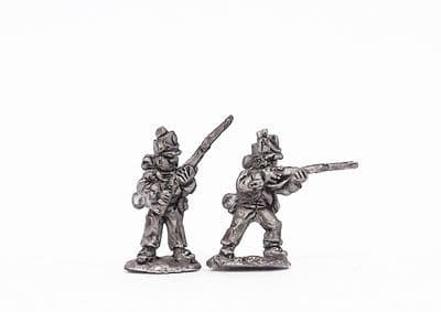 Belgian line infantry, firing line