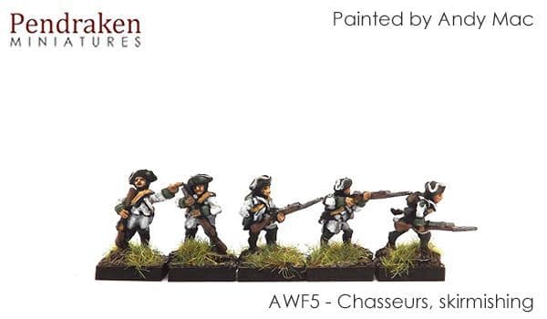 Chasseurs, skirmishing