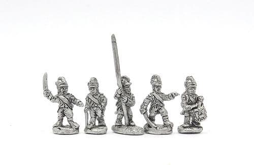Pendraken 10mm Napoleonic Revolutionary War French Command tarleton