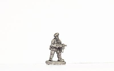 Commando, standing, hip firing SMG